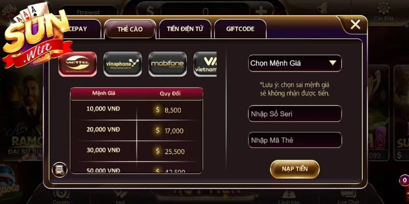 Nạp Tiền Sunwin - Hướng Dẫn Chi Tiết Cho Mọi Hội Viên 3 Sunwin Kênh giao dịch bằng tiền điện tử an toàn