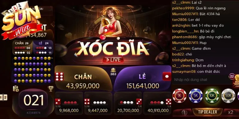 Các bàn chơi có nhiều cấp độ để lựa chọn